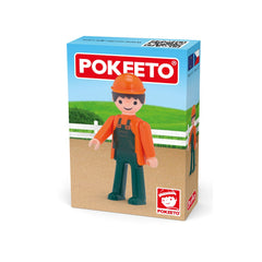 Figurina Sofer Tractor, 8 cm Pokeeto MultiGO