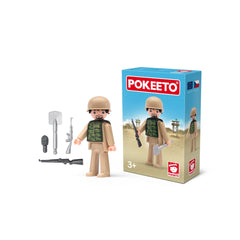 Figurina soldat cu accesorii Pokeeto