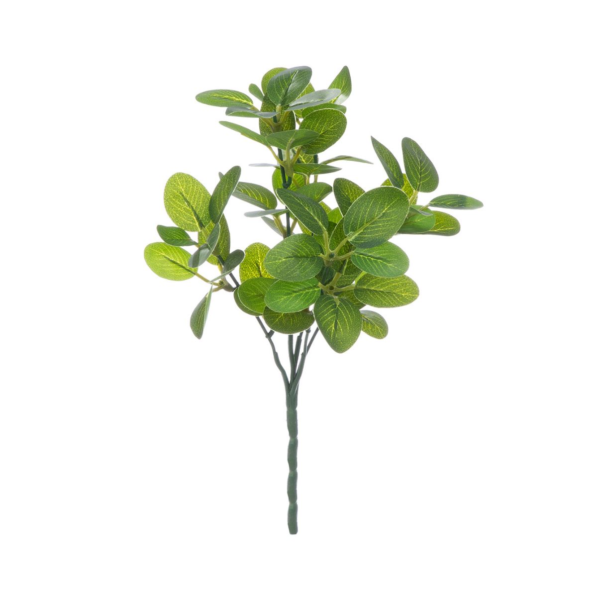Floare artificiala verde 28 cm Leaves Gilde, 1, hectarul.ro