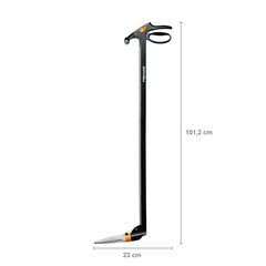 Foarfeca cu servo-parghie pentru gazon Fiskars, 1050 mm, 740 g