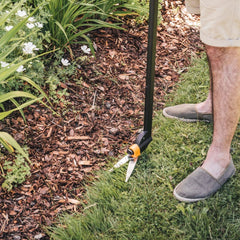 Foarfeca cu servo-parghie pentru gazon Fiskars, 1050 mm, 740 g