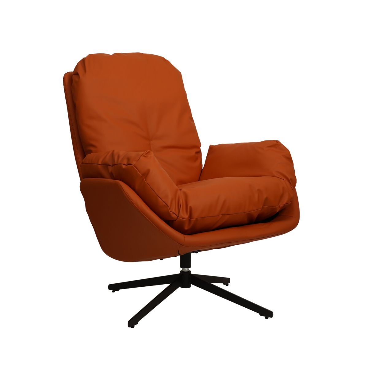 Fotoliu, maro, din polipropilena si cadru metalic, 87x120 cm, 1, hectarul.ro