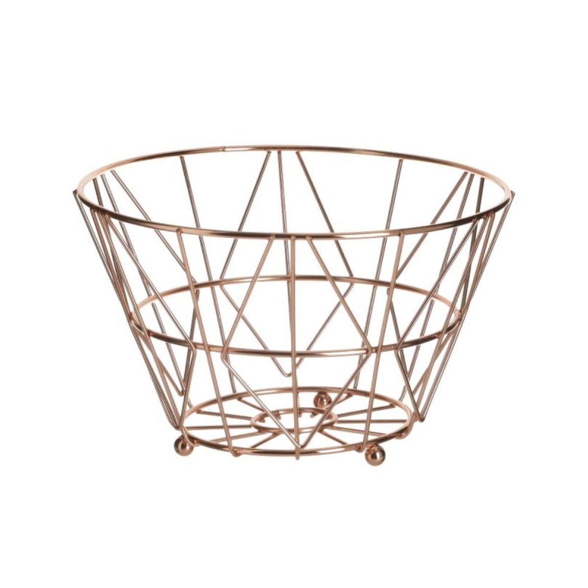 Fructiera metalica aramie 25 cm diametru, 14 cm inaltime, 1, hectarul.ro