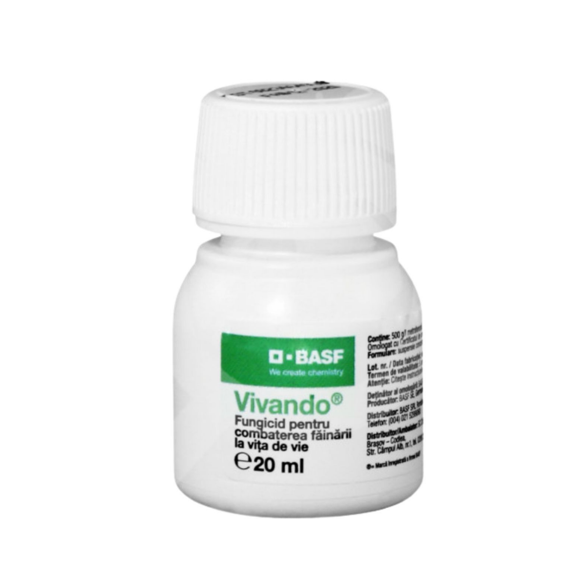 Fungicid pentru vita de vie, 20 ML, Vivando, BASF, 1, hectarul.ro