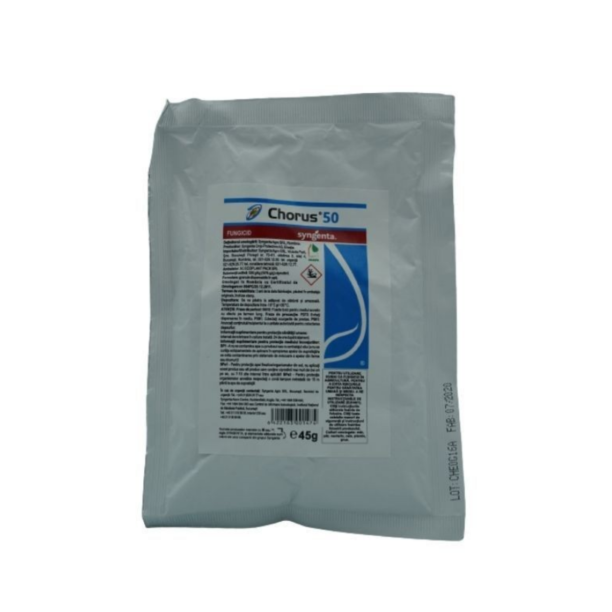 Fungicid pentru pomi fructiferi, 45 grame, Chorus 50, SYNGENTA, 1, hectarul.ro