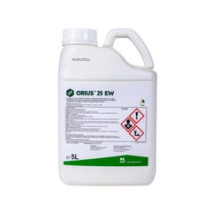 Fungicid pentru rapita, grau, orz, tomate si pomi fructiferi, 5 L, Orius 25 EW, NUFARM