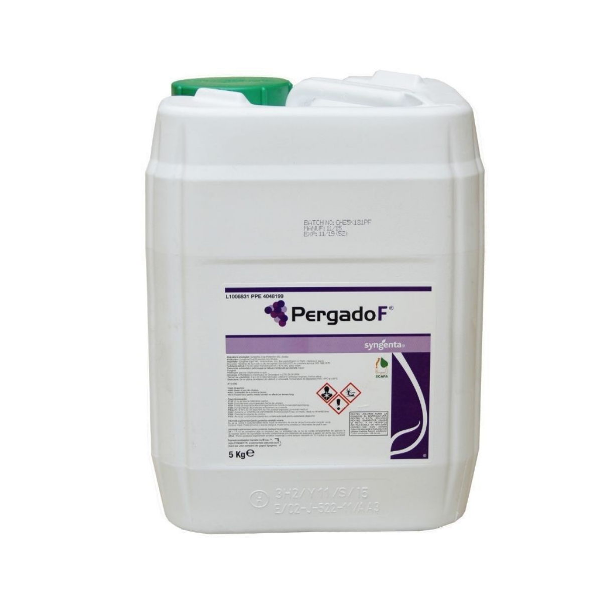 Fungicid pentru vita de vie, 5 Kg, Pergado F 45 WG, SYNGENTA, 1, hectarul.ro