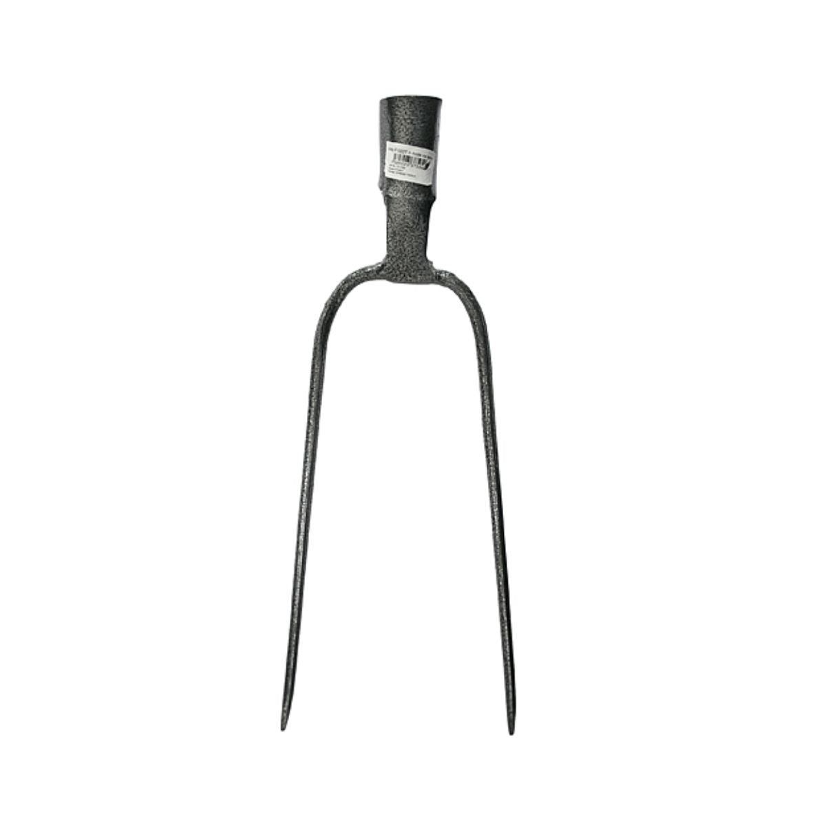 Furca metalica cu 2 dinti pentru paie/fan F102KX KomaXit (fara maner), 1, hectarul.ro