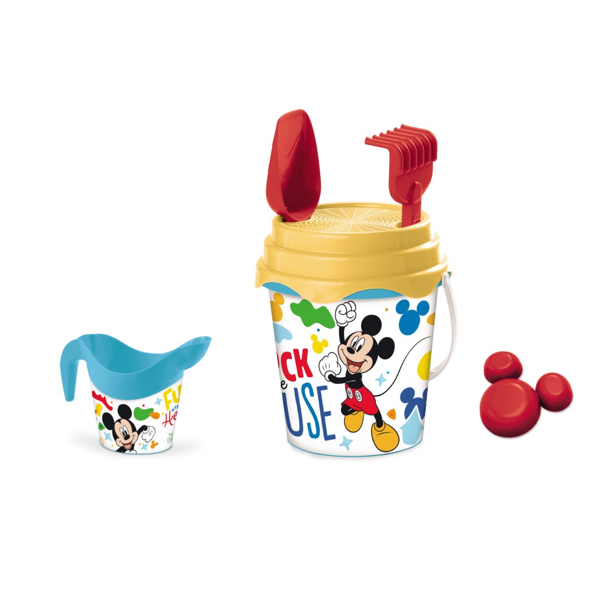 Galetusa 17 cm cu accesorii si stropitoare MICKEY, 1, hectarul.ro