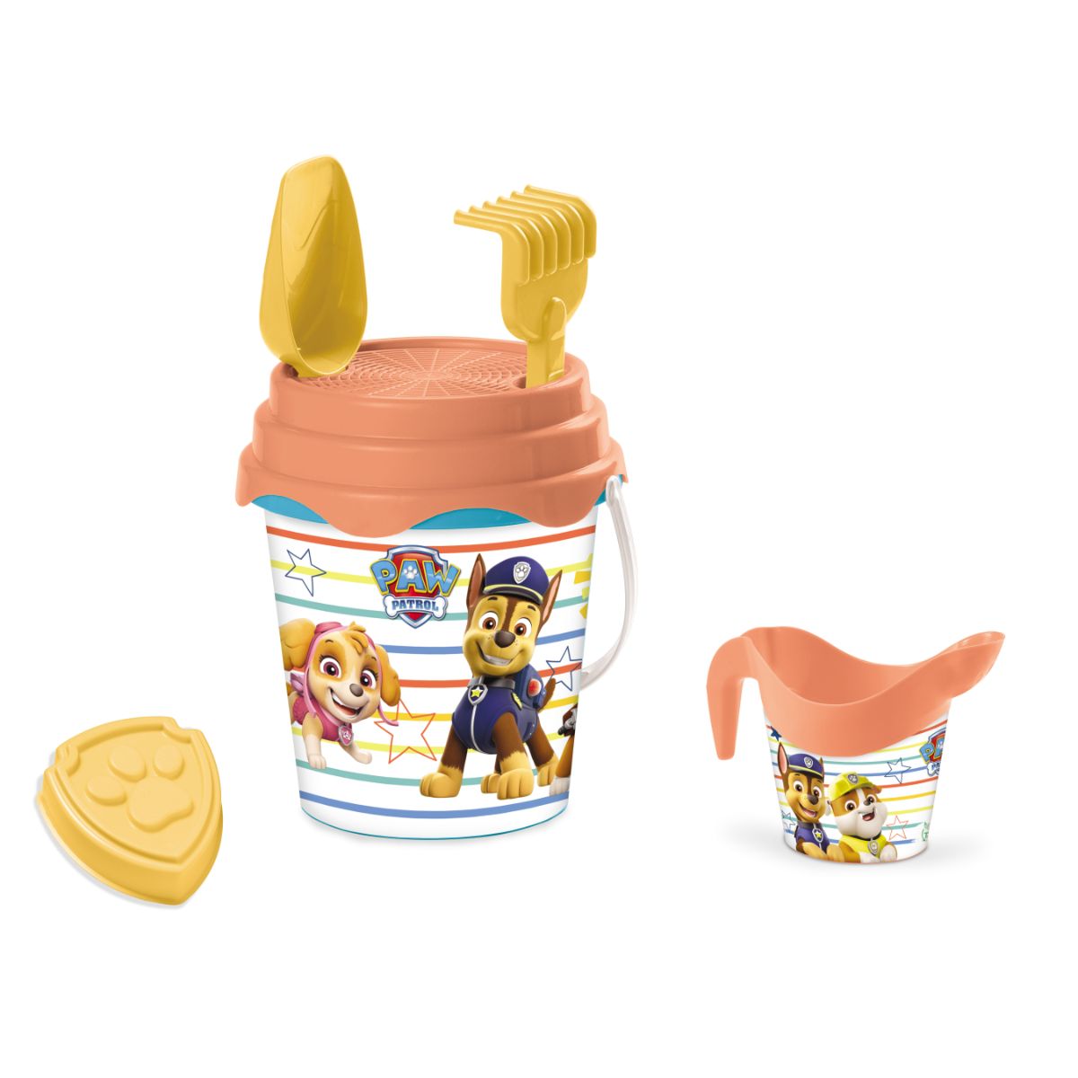 Galetusa 17 cm cu accesorii si stropitoare PAW PATROL, 1, hectarul.ro