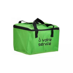 Geanta termoizolanta medie, 4 culori, pentru plaja, drumetie sau depozitare bauturi verde