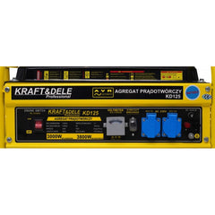 Generator curent electric in 4 timpi 3800W, Kraft & Dele KD125