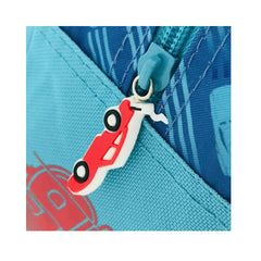 Ghiozdan 3D Cars pentru gradinita,Fulger McQueen , albastru , 32 Cm