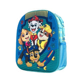 Hectarul - Ghiozdan 3D Disney pentru gradinita, Paw Patrol ,bleu , 32 Cm