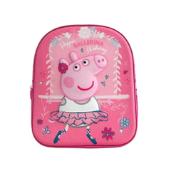 Ghiozdan 3D Disney pentru gradinita, Peppa Pig , roz , 32 Cm