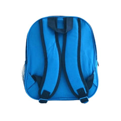 Ghiozdan 3D Disney pentru gradinita, Spider man , bleu/rosu , 32 Cm