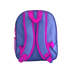 Ghiozdan 3D Frozen pentru gradinita,Ana, Elsa si Olaf,multicolor,  32 Cm