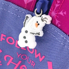 Ghiozdan 3D Frozen pentru gradinita,Ana, Elsa si Olaf,multicolor,  32 Cm