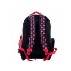 Ghiozdan Mare cu 5 Compartimente, Spider Man, albastru/rosu,42 Cm