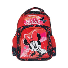 Ghiozdan mediu pentru scoala 2 compartimente, Minnie 37 cm