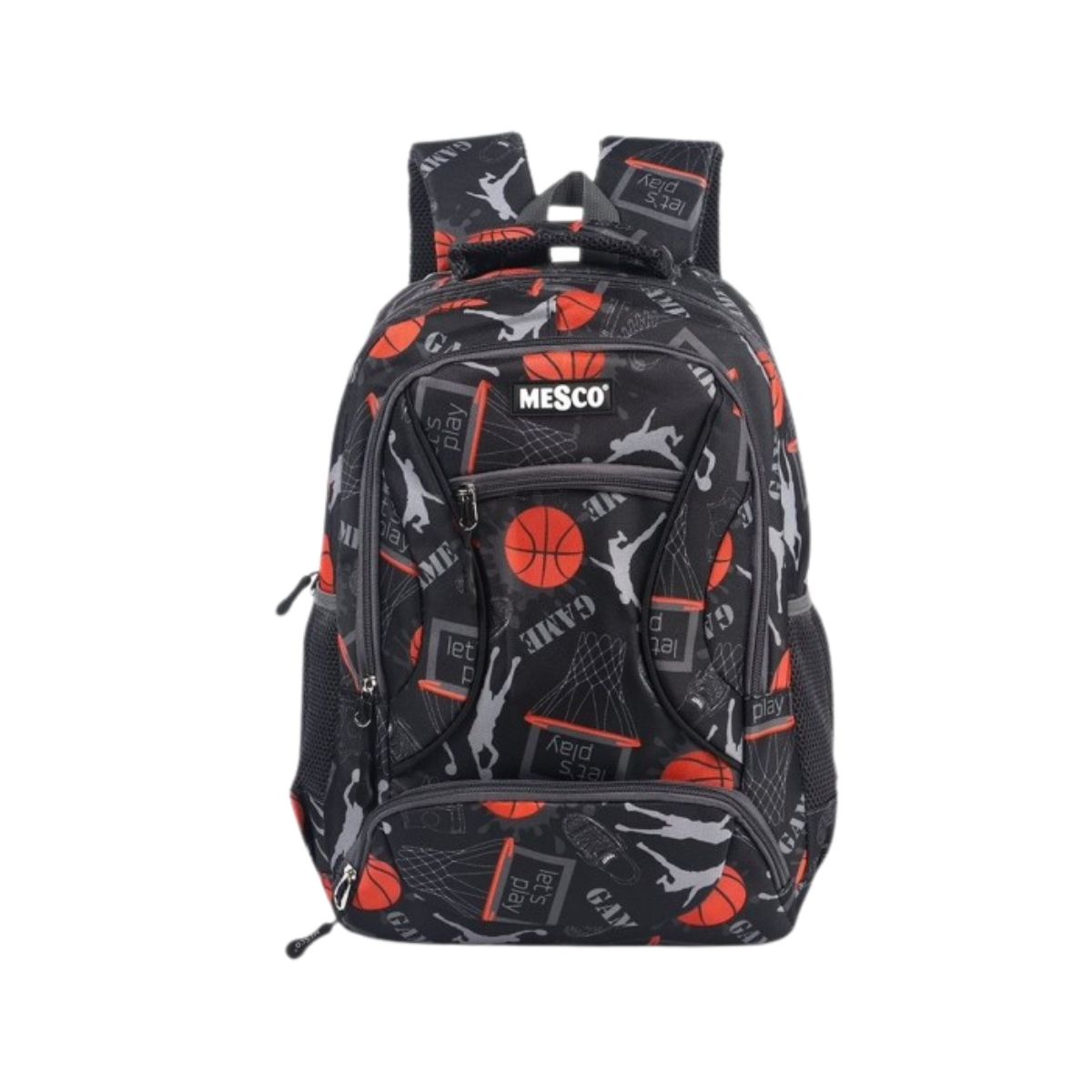 Ghiozdan Scoala Mesco Basketball, 4 Compartimente, 44 X 32 X 16 Cm, 1, hectarul.ro