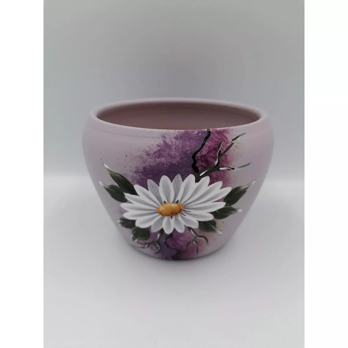 Ghiveci de flori din ceramica diametru 14 cm 2, 1, hectarul.ro