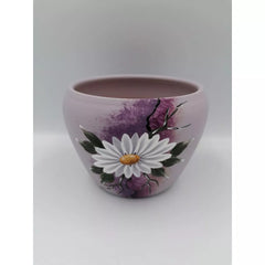 Ghiveci de flori din ceramica diametru 14 cm 2