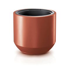 Ghiveci decorativ cu suport interior HEOS 390x440 mm, bronz