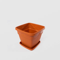 Ghiveci patrat cu tavita Sterk 25x21cm, nr.4