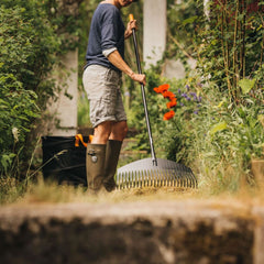 Grebla pentru frunze Fiskars Solid L, 175 cm, 500 g