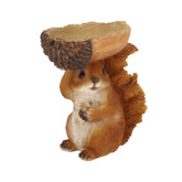 Hectarul - Hranitoare pentru pasari din polirasina 20 cm Veverita cu ghinda Esschert Design