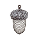 Hectarul - Hranitoare pentru pasari neagra din plastic si otel Acorn Esschert Design