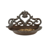 Hectarul - Hranitoare pentru pasari ruginie din otel turnat Bird Esschert Design