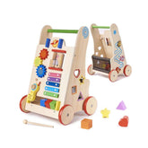 Hectarul - Impingator, premergator, din lemn educational 6 in 1, 51 x 32.5 x 31cm