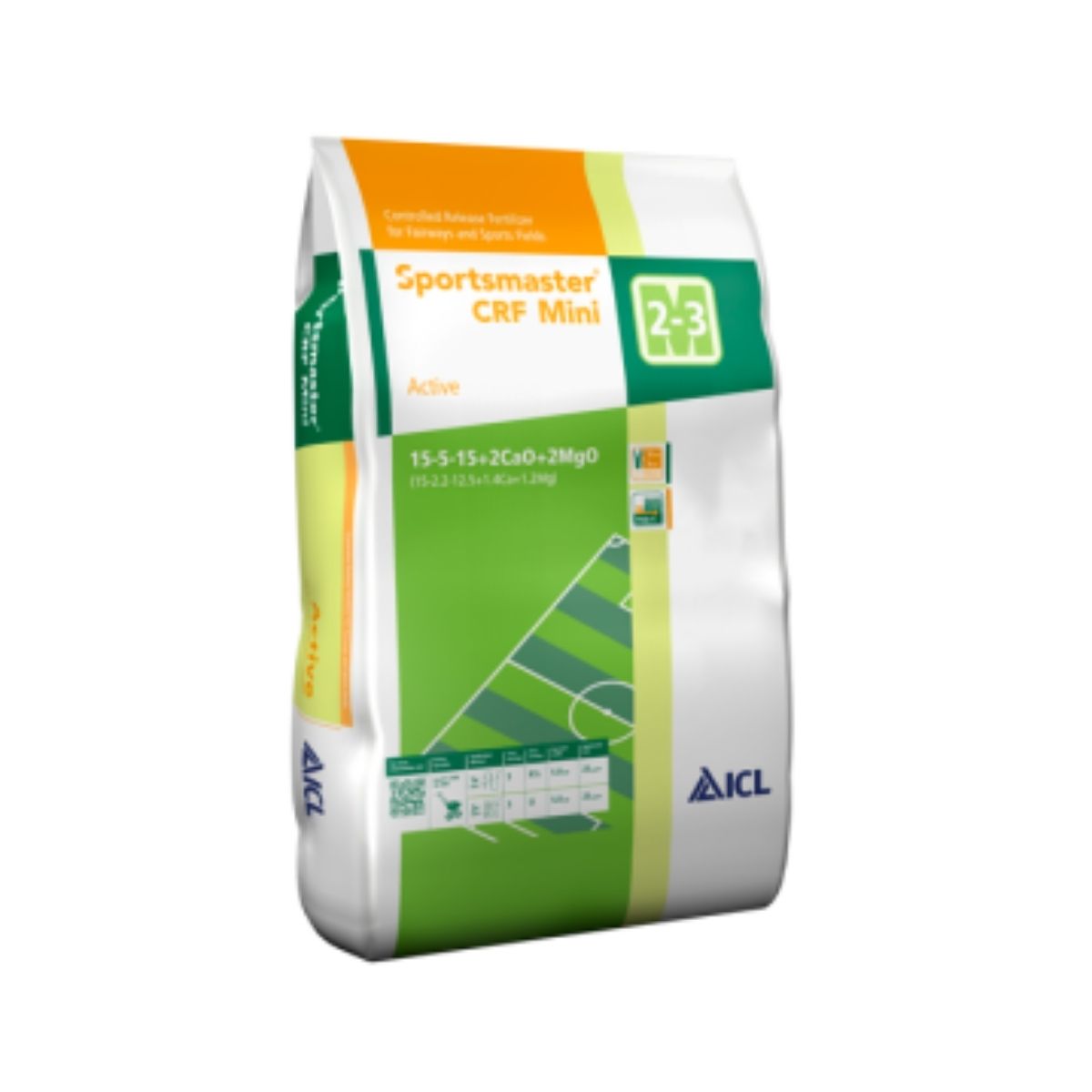 Ingrasamant gazon Sportmaster MINI 15-05-15 +4CaO +2MgO ICL Specialty Fertilizers (Everris International) 25 kg, 1, hectarul.ro