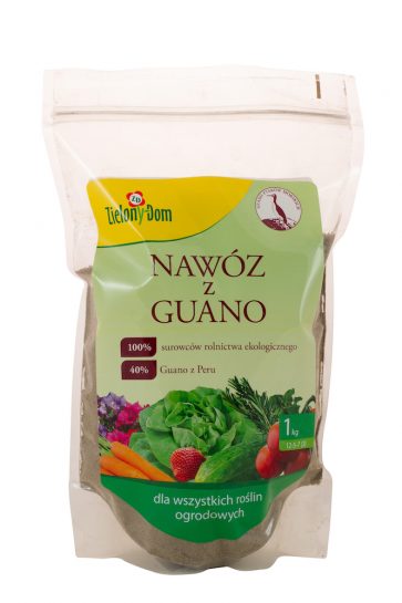 Ingrasamant GUANO, ECO, pentru legume, fructe si plante cu flori, 1KG, 1, hectarul.ro