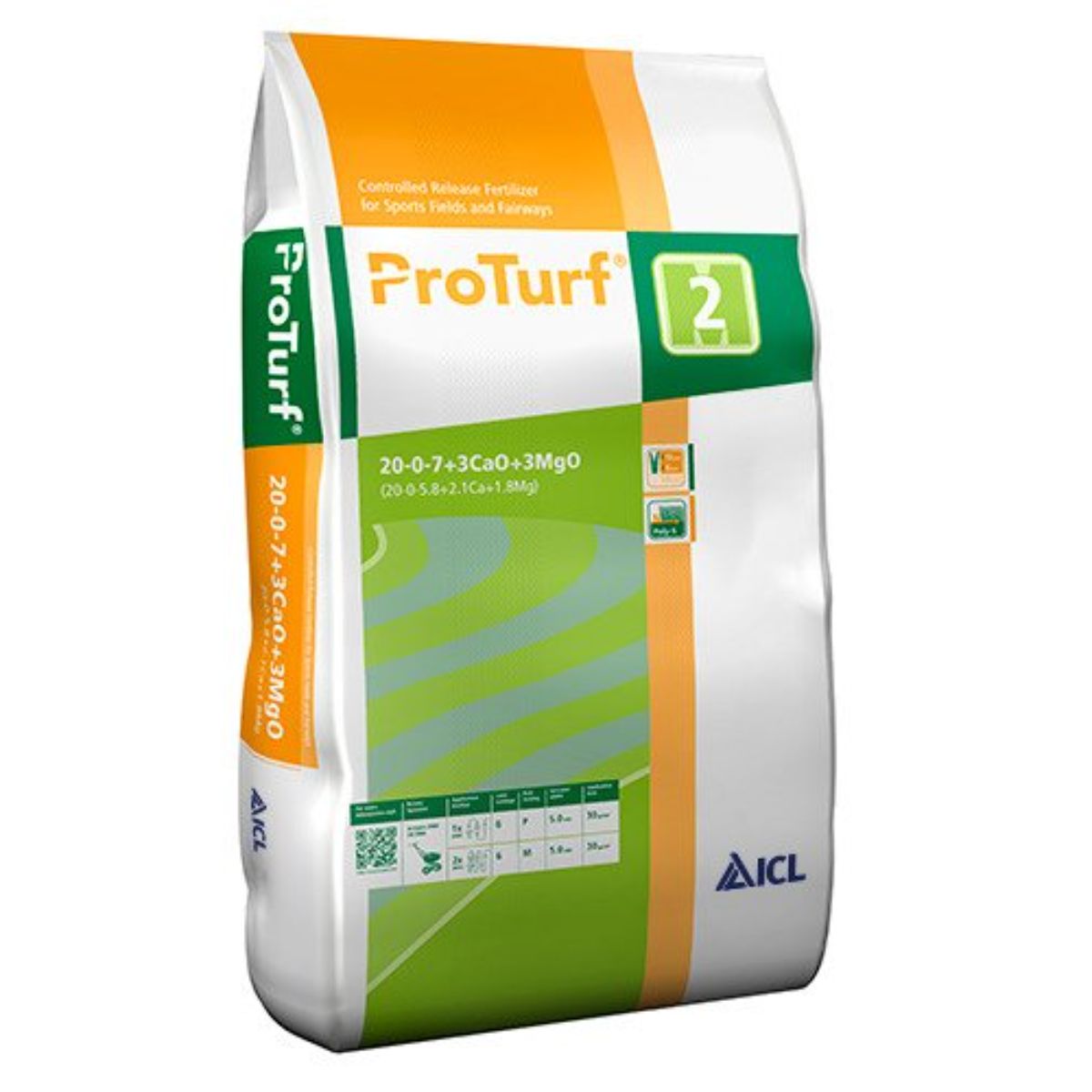 Ingrasamant gazon PRO TURF Intretinere 20+00+07+3CaO+3MgO ICL Specialty Fertilizers (Everris International) 25 kg, 1, hectarul.ro