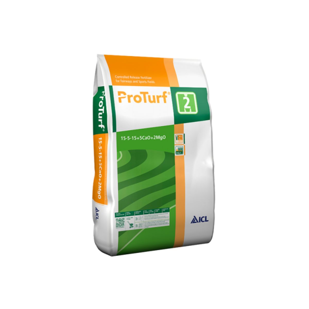 Ingrasamant gazon PRO TURF Primavara-Vara-Toamna 15+05+15+2CaO+2MgO ICL Specialty Fertilizers (Everris International) 25 kg, 1, hectarul.ro