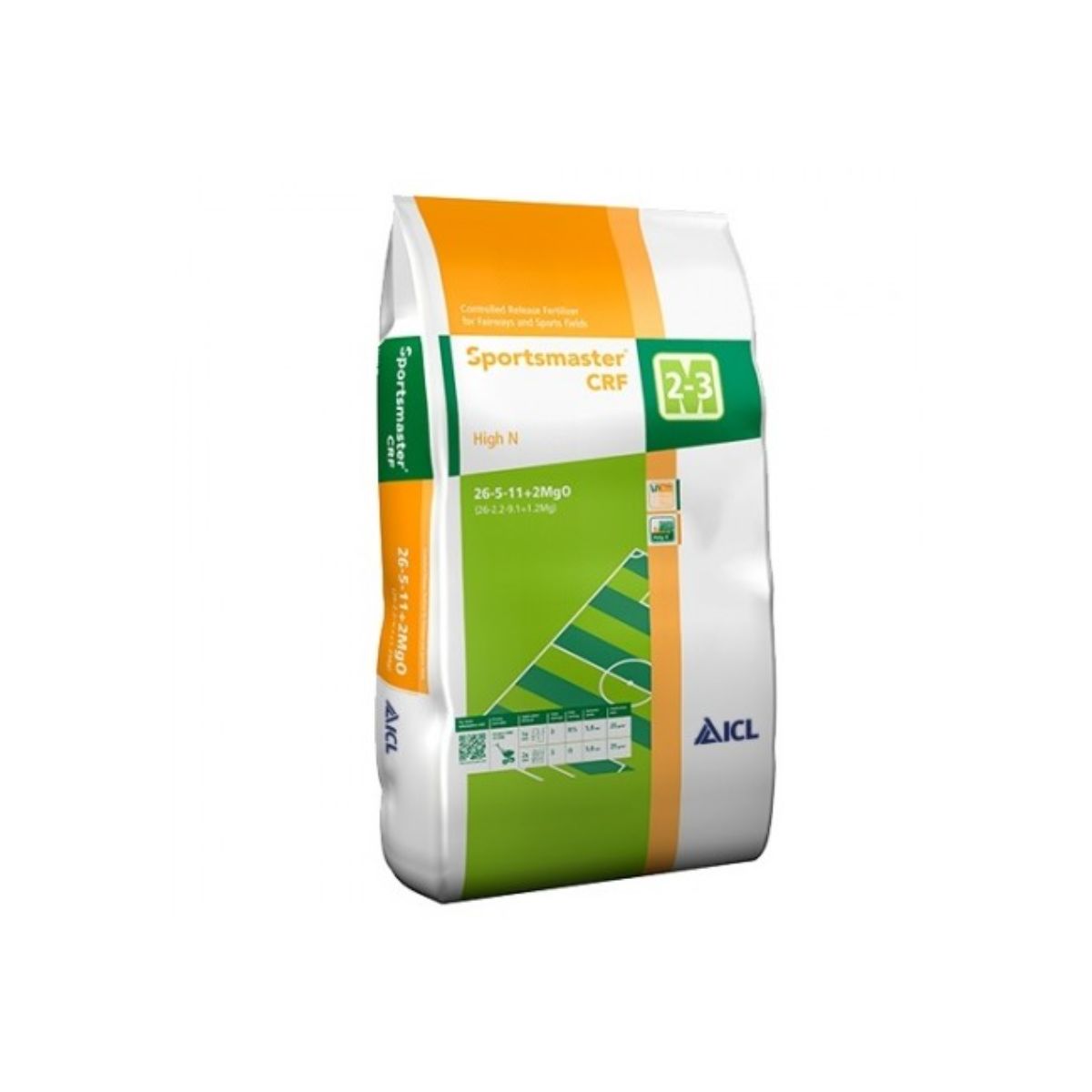 Ingrasamant gazon Sportmaster High N 26+05+11+2Mg+ME ICL Specialty Fertilizers (Everris International) 25 kg, 1, hectarul.ro