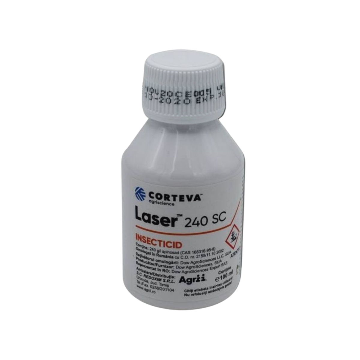 Insecticid biologic pentru legume, pomi fructiferi si vita de vie Laser 240 SC, 100 ML, 1, hectarul.ro