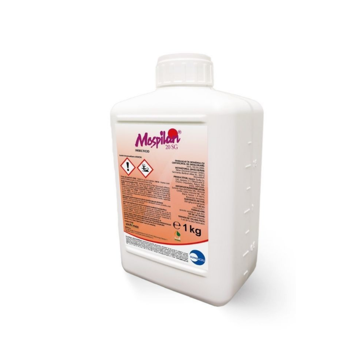 Insecticid cereale, vita de vie, legume, pomi fructiferi Mospilan 20 SG, 1 Kg, 1, hectarul.ro