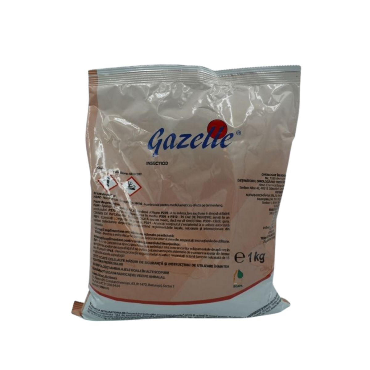 Insecticid cereale, vita de vie, legume, pomi fructiferi Gazelle, 1 Kg, 1, hectarul.ro