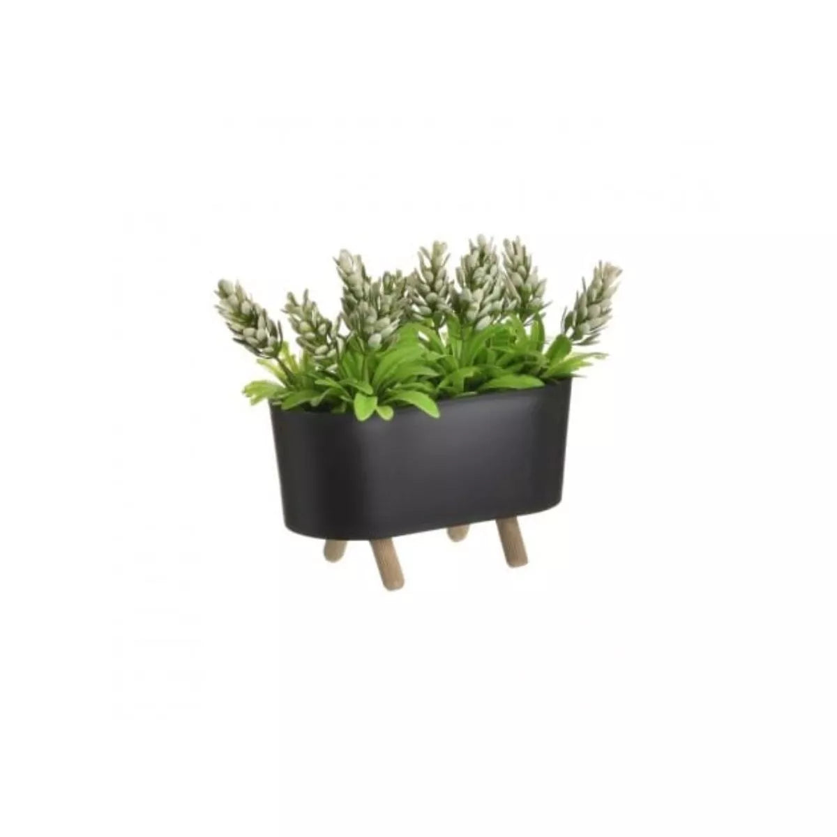 Jardiniera cu plante din plastic decorativa 16x8x15cm 3, 1, hectarul.ro