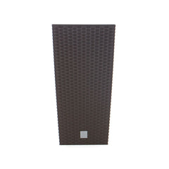 Jardiniera patrata cu suport interior inclus RATO 32.5 latime , maro