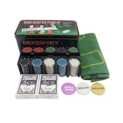 Joc de societate Poker Texas, 200 piese