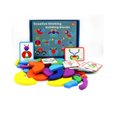 Hectarul - Joc Tangram din lemn cu 32 piese, WD 2510