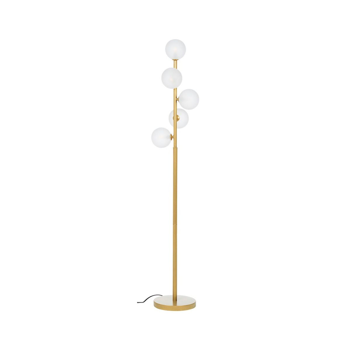 Lampadar auriu din metal 156 cm Balls Bizzotto, 1, hectarul.ro