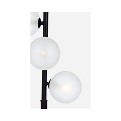 Lampadar negru din metal 156 cm Balls Bizzotto