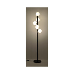Lampadar negru din metal 156 cm Balls Bizzotto