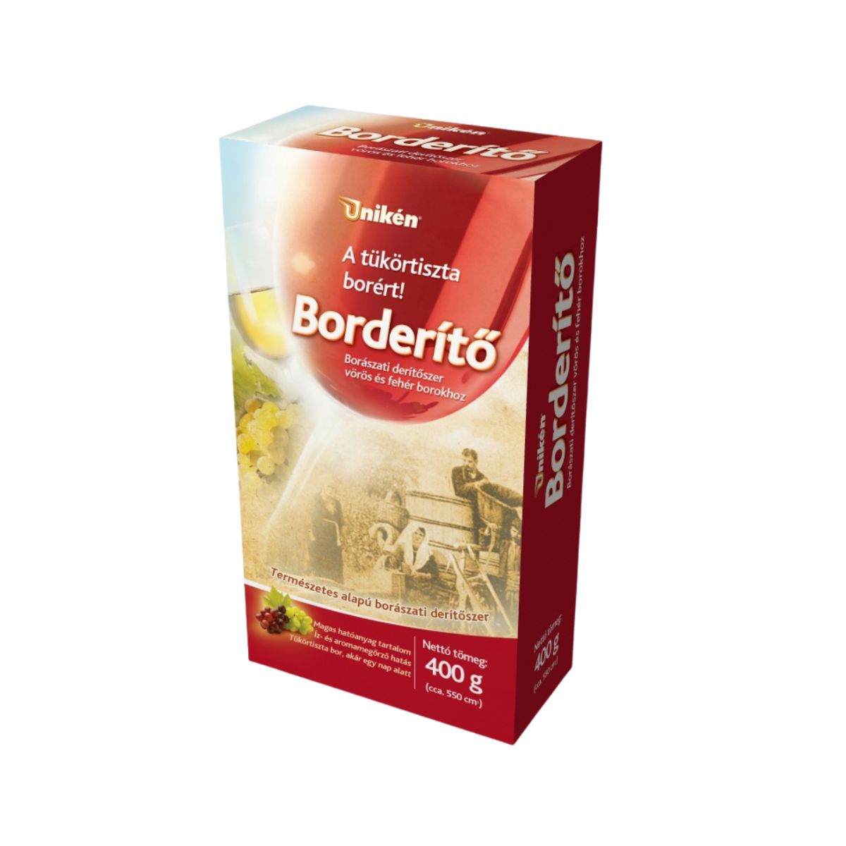 Bentonita pentru vinificatie, 400 grame, UNIKEN, 1, hectarul.ro